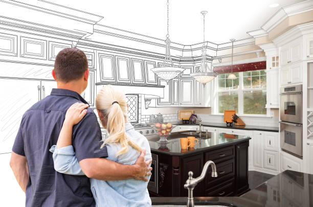 Professional Kitchen Flooring technician working in Cockeysville, MD